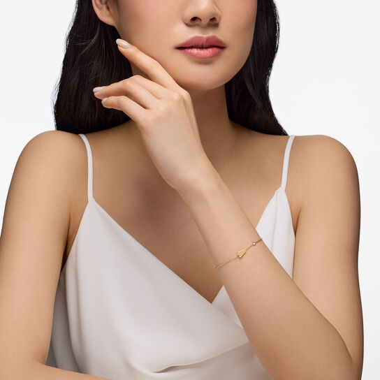 18K yellow Gold Beekeeper Bracelet image number 1